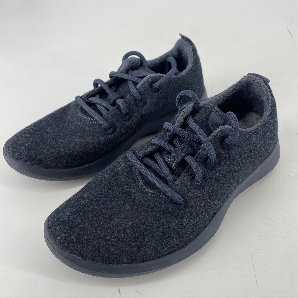ALLBIRDS Grey  Merino Wool Runners Lace-Up Shoes WR W7 Women's Size US 7